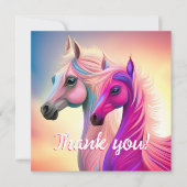 Hübsche Filtration oder Colt Dankeskarte (Vorderseite)