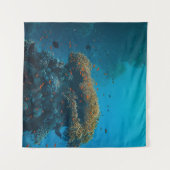 Hübsche Fische und Riffe Wandteppich (Vorderseite (Horizontal))