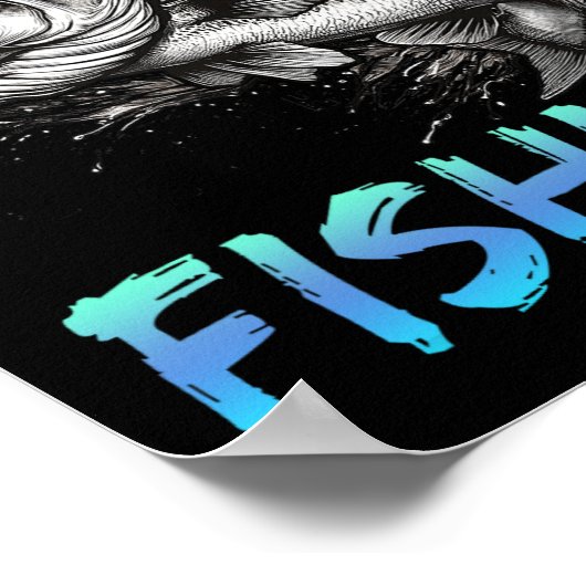 Hübsche Fischerei, die ich eher als Fischer fische Poster (Ecke)