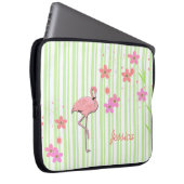 Hübsche Flamingo-Laptop-Abdeckung Laptopschutzhülle (Vorne Rechts)