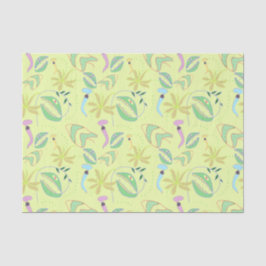 Hübsche Fleischfresser-Pflanze zeichnend nahtlose Seidenpapier