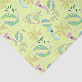 Hübsche Fleischfresser-Pflanze zeichnend nahtlose Seidenpapier (Ausschnitt)