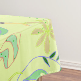 Hübsche Fleischfresser-Pflanze zeichnend nahtlose Tischdecke