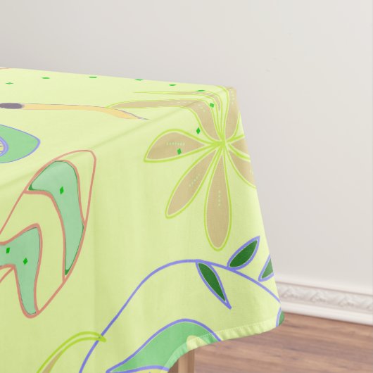 Hübsche Fleischfresser-Pflanze zeichnend nahtlose Tischdecke (Beispiel)