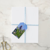 Hübsche Flieder-Geschenkanhänger Geschenkanhänger (Mit Garn)