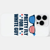 Hübsche Fliege für einen weißen Typ Case-Mate iPhone Hülle (Rückseite (Horizontal))
