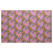HÜBSCHE FLORAL ROMANS 8:28 SCRIPTURE VERSE STOFF (Fat Quarter (45,7 x 55,9 cm))