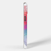 Hübsche florale Abstrakt Case-Mate iPhone Hülle (Rückseite / Rechts)