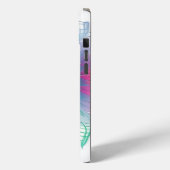 Hübsche florale Abstrakt Case-Mate iPhone Hülle (Rückseite / Links)