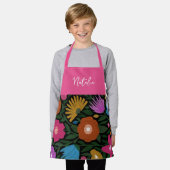 Hübsche florale Farben | Kinder Schürze (Getragen)