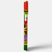 Hübsche florale gesegnete Inspirivity Name Case Ma (Rückseite / Rechts)