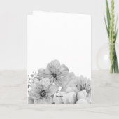 Hübsche florale Muttertagskarte Karte (Rückseite)