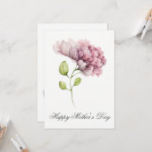 Hübsche florale Muttertagskarte Karte (Vorderseite/Rückseite Beispiel)