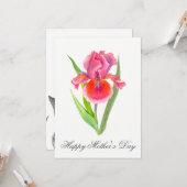 Hübsche florale Muttertagskarte Karte (Vorderseite/Rückseite Beispiel)