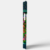 Hübsche florale Patience Inspirivity Name Case Mat (Rückseite / Rechts)