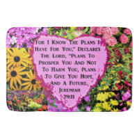 HÜBSCHE FLORALJEREMIAH 29:11 BIBLE
