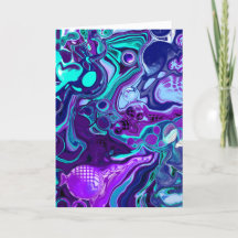 Hübsche Fluid Art | Über Sie nachdenken