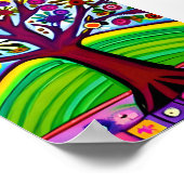 Hübsche Flüsterkunst | AI Generated Art Poster (Ecke)