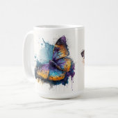 HÜBSCHE FLYING-SCHALTFLÄCHEN KAFFEETASSE (Vorderseite Links)