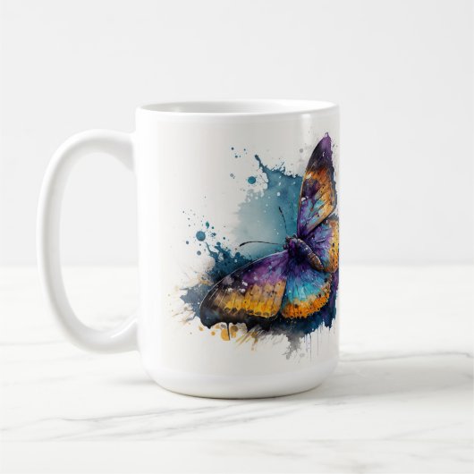 HÜBSCHE FLYING-SCHALTFLÄCHEN KAFFEETASSE (Links)