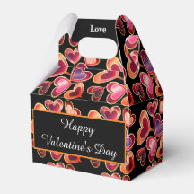 Hübsche Foil Textured Stack Double Heart Lollipops