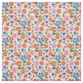 Hübsche Folk Art Blumengestelle nach Maß Stoff (Muster)