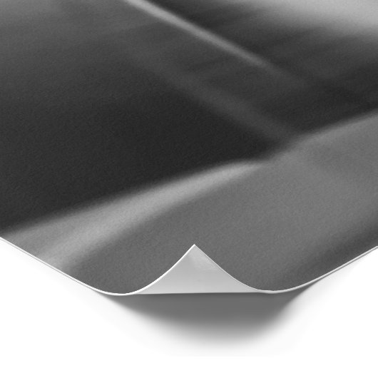 Hübsche Frau in einem Cabrio Poster (Ecke)