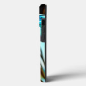 Hübsche Frau mit Reflektion der Sonnenbrille Case-Mate iPhone Hülle (Rückseite / Links)