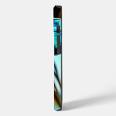 Hübsche Frau mit Reflektion der Sonnenbrille Case-Mate iPhone Hülle (Rückseite / Links)