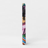 Hübsche Frauentänzerin Salsa Pop Art Case-Mate iPhone Hülle (Hinten/Links)