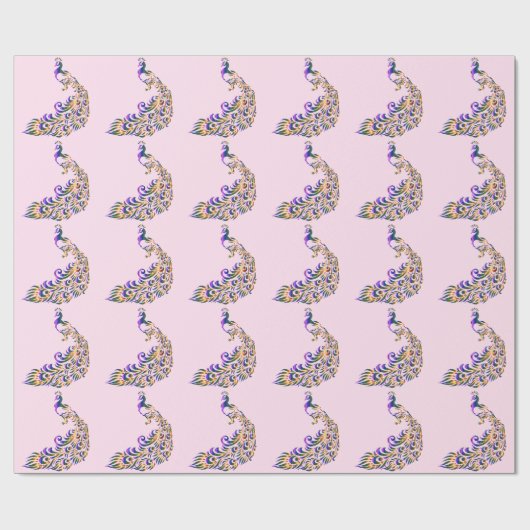 Hübsche Friedenssicherungen Geschenkpapier (Flach)