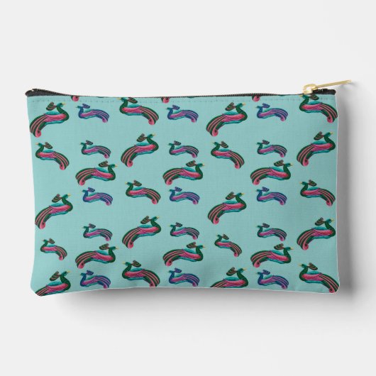 Hübsche Friedenssicherungen Zubehörtasche (Rückseite)