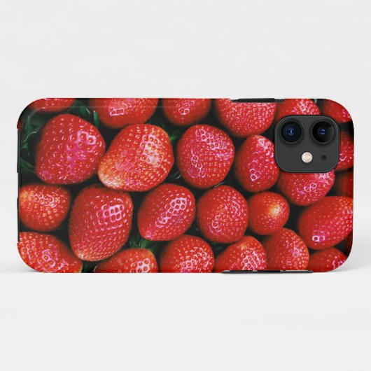 Hübsche Früchte Case-Mate iPhone Hülle (Rückseite (Horizontal))