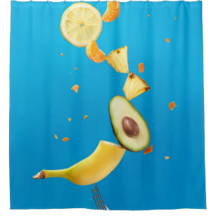 Hübsche Früchte Duschvorhang