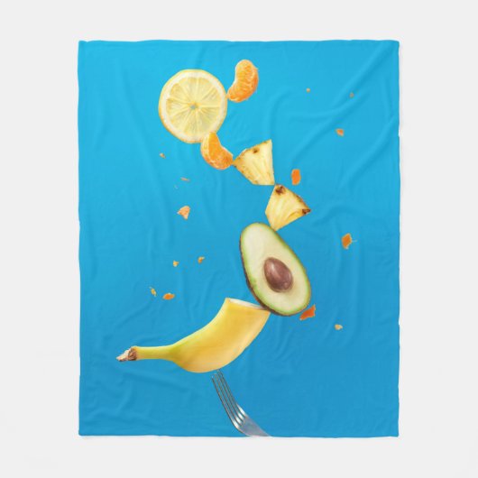 Hübsche Früchte Fleecedecke (Vorderseite)