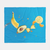 Hübsche Früchte Fleecedecke (Vorderseite (Horizontal))
