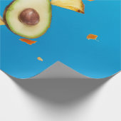 Hübsche Früchte Geschenkpapier (Ecke)