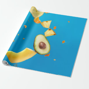 Hübsche Früchte Geschenkpapier