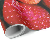 Hübsche Früchte Geschenkpapier (Rolleneckpunkt)