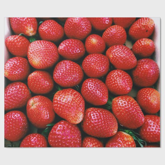 Hübsche Früchte Geschenkpapier (Flach)