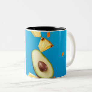 Hübsche Früchte Zweifarbige Tasse