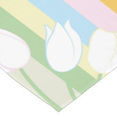 Hübsche Frühlings-Tulpen Kurzer Tischläufer (Ecke)