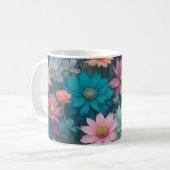 Hübsche Frühlingsblumen Kaffeetasse (Vorderseite Links)