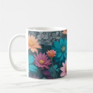 Hübsche Frühlingsblumen Kaffeetasse