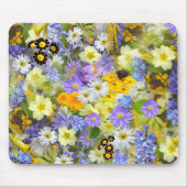 Hübsche Frühlingsblumen Mousepad (Vorne)