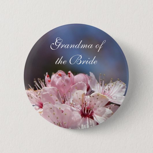 hübsche Frühlingsblüte in Rosa Button (Vorderseite)
