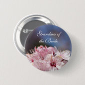 hübsche Frühlingsblüte in Rosa Button (Vorne & Hinten)
