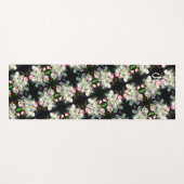 Hübsche Frühlingsblüten Personalisiert Yogamatte (Vorderseite (Horizontal))