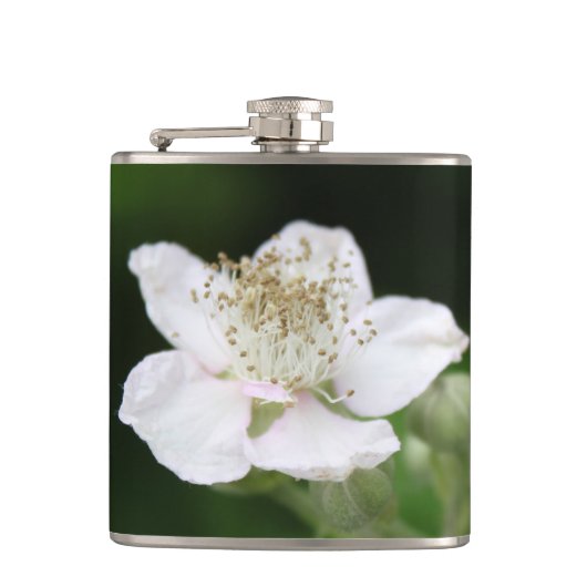 Hübsche Frühlingsfotografie Flachmann (Vorderseite)