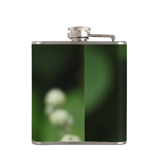 Hübsche Frühlingsfotografie Flachmann (Rückseite)